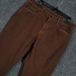 Bonobos Corduroy Pants Mens 34x34 Brown‎ Cords Stretch Trousers Slacks